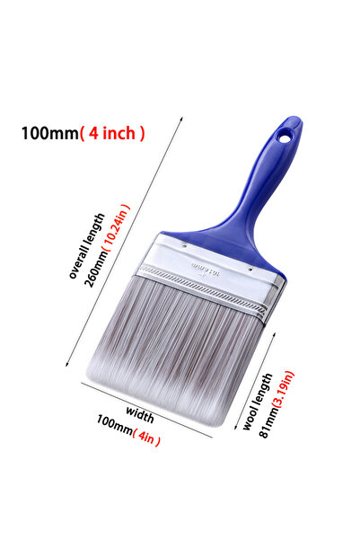Choice5 sec857-4 Blue Handle Sharpening Water-based Brush Tool Decoration Pai...