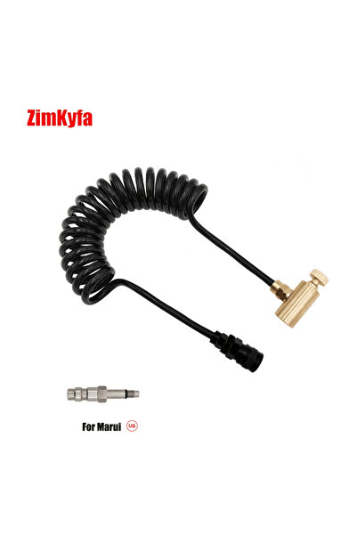 Choice5 محول لأدوات ماروي الهوائية، طقم محول لعبوات الغاز الأخضر مع خرطوم حلز...