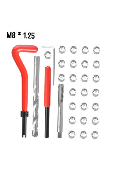 Choice7 M8 1.25 30pcs 15pcs/20pcs/30pcs Metric Thread Repair Insert Kit M5 M6...