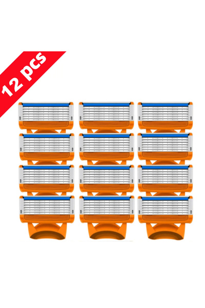 Choice3 ماكينة حلاقة يدوية عالية الجودة مكونة من 12 شفرة، 5 طبقات، مع 4 رؤوس ...
