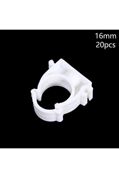choice2 A 20 Pcs Plastic PPR Clamp Holder For Water Pipe Tube Fittings With C...