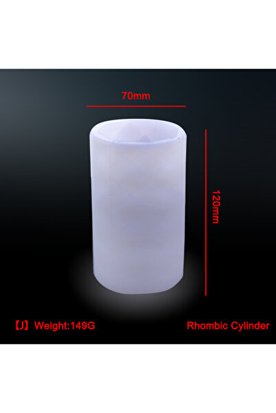 Choice3 قالب سيليكون سداسي أسطواني الشكل، مقاس 70×120 مم، قطعة واحدة، 10 أنما...