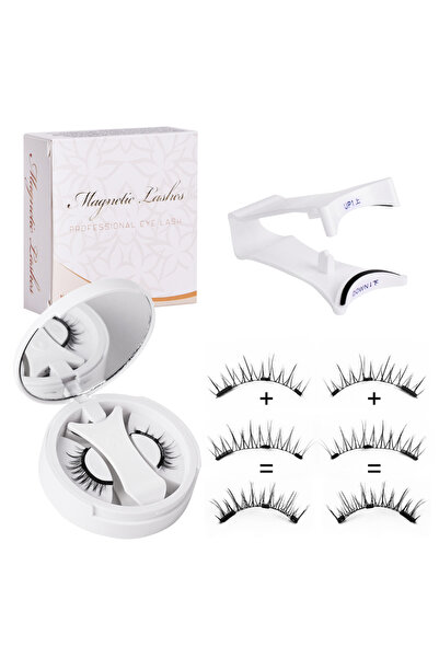 Choice1 مجموعة رموش مغناطيسية CT-09 قابلة لإعادة الاستخدام وسهلة الاستخدام، أ...