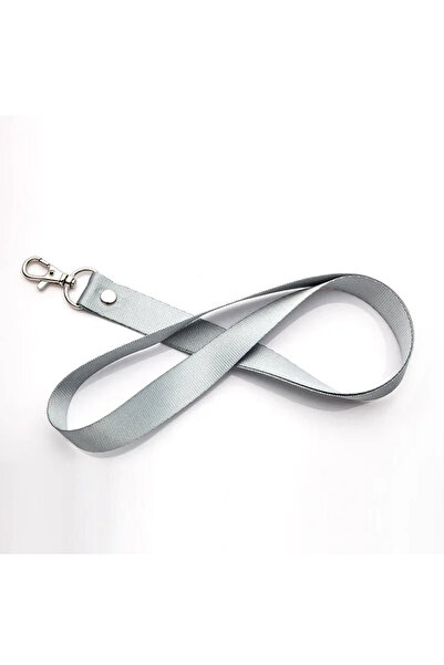 Choice Gray 1PCS Pure Color Lanyards Thicken Safety Hanging Neck Strap Lanyar...