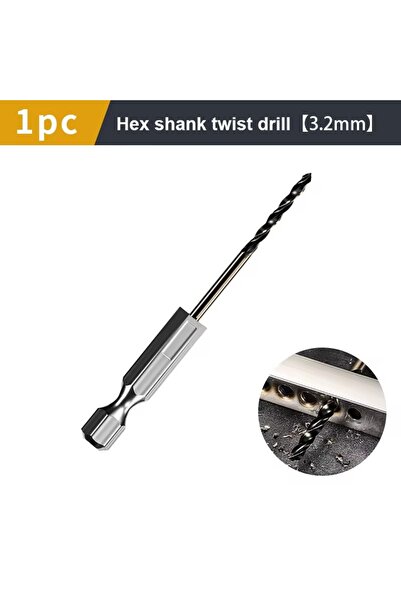 Choice3 3.2mm 1.5-7.5mm Hex Shank Twist Drill Bit Wood Metal Hole Cutter Core...