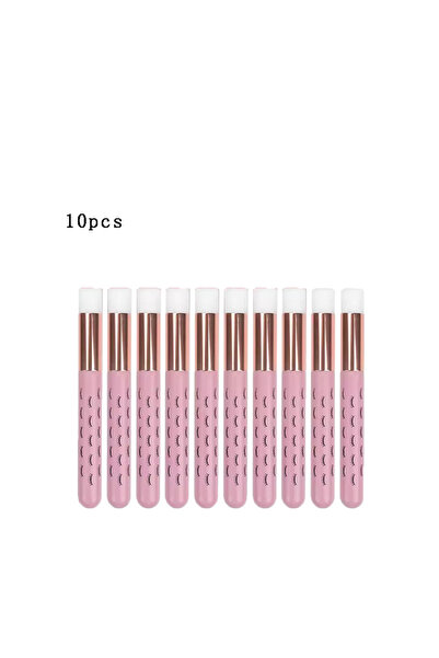 Choice6 pink-10pcs 50/20/10pcs Eyelash Cleaning Brush Lash Shampoo Brush for ...