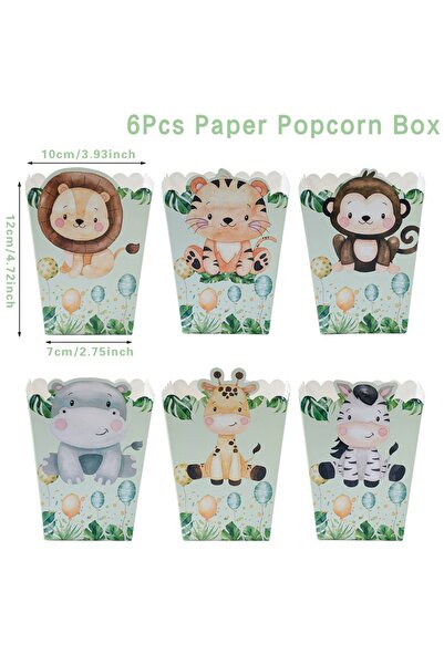 Choice1 plum Jungle Animal Tablecloth Birthday Party Decor Palm Leaves Tablec...