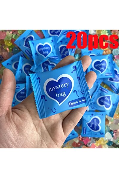 Choice3 ٢٠ قطعة / ٥-٦٠ قطعة من أكياس مفاجآت على شكل حيوانات وفطر صغيرة من الر...