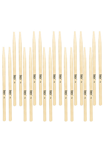 Choice5 5A 10 Pair IRIN 5A/7A DrumSticks Maple Classic Waterdrop Tip Nylon Dr...