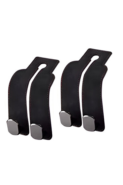 Choice3 قطعتان من مشابك تثبيت مسند رأس السيارة من SEAMETAL، لون أسود، مزودة ب...