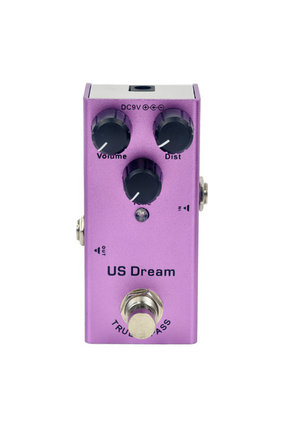 Choice7 04-US Dream Mini دواسة تأثيرات جيتار كهربائي صغيرة، أوفر درايف/ديستور...