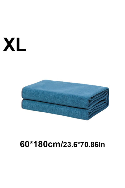 Choice1 منشفة تنظيف من صوف الفليس المرجاني 60×180 سم، قماش تجفيف ناعم، عالي ا...