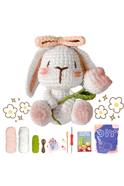 Choice17 Gold Animal sery Crochet Kit for Beginners Crochet Starter SET ,DIY ...