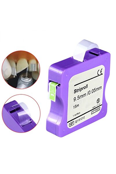 Choice3 1 Roll Resin 1pc Dental Stainless Steel Matrix Strips Resin Film Rest...