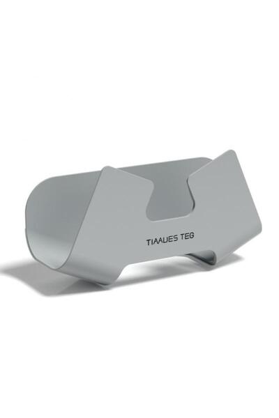 Choice1 grey Non-Punching Drain Pot Lid Rack Wall Mounted Storage Rack For Ki...