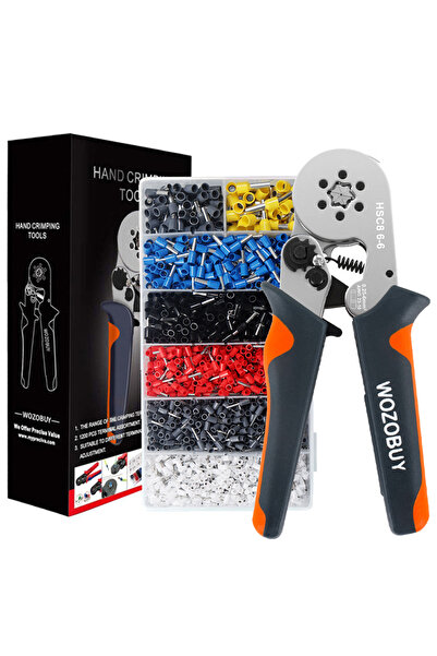 Choice5 HSC8 6-6 2000 قطعة من أكمام التثبيت الطرفية، أدوات تجعيد الأطراف، كما...