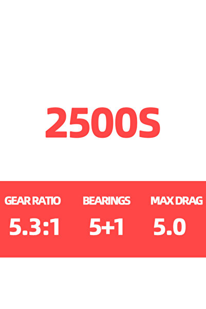 Choice22 بكرة صيد دايوا إكسيلر إل تي 2500 إس 2023، بكرة غزل، أقصى قوة سحب 5+1...