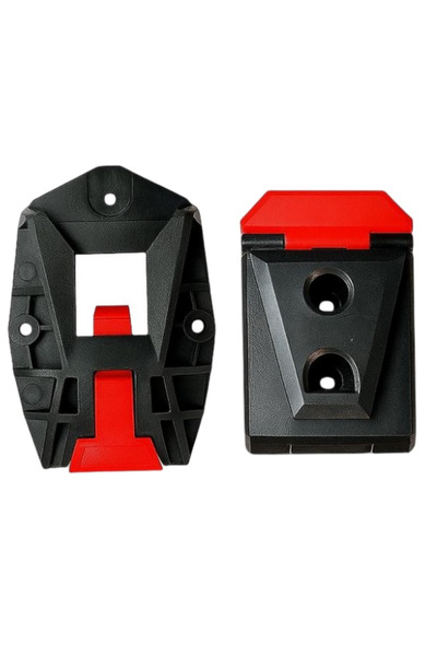 Choice -A- Red Set High Quality Sturdy ABS Waist Buckle Durable Compatible Wa...