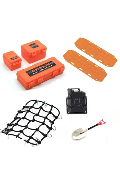 Choice12 as shownA Storage Box Decoration Tool for 1/10 RC Crawler Car Axial ...