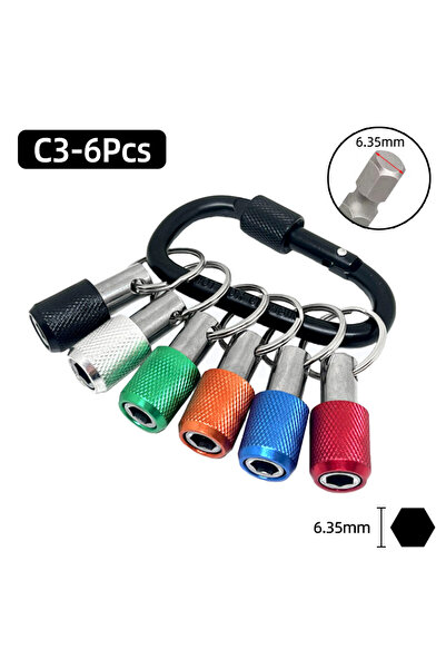 Choice1 C3-6Pcs 3/5/6/7Pcs Hex Drill Bit Holders Quick Release Magnetic Screw...