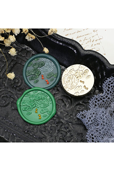 Choice1 ختم شمعي على شكل زهور مقاس 25 مم، رأس ختم عتيق لبطاقات تغليف هدايا دع...