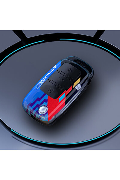 Choice6 black blue shell Protect Car key shell For Volkswagen polo passat b5 ...