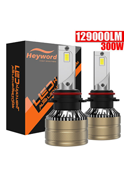 Choice1 مصابيح LED عالية الطاقة من هيوورد، طراز 9006، بتقنية CSP، مناسبة لمصا...