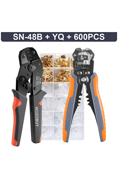 Choice1 مجموعة أدوات تجعيد الدبابيس SN-48B YQ 600 قطعة من WOZOBUY، مقاسات 2.8...