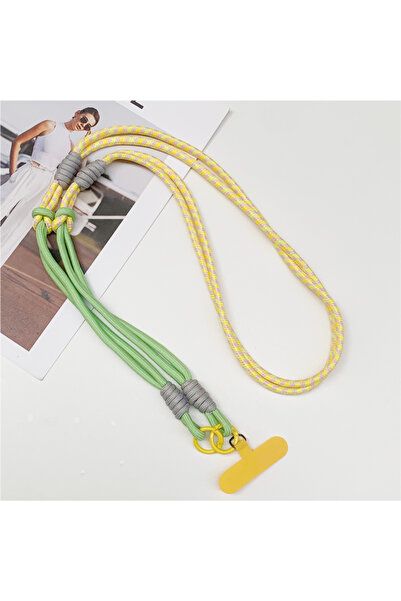 Choice12 حبل تعليق للهاتف المحمول من بوليستر /النايلون TG-1124، 3 في 1، بطول ...