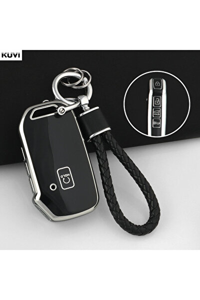 Choice3 طقم أسود جديد من مادة TPU لحماية مفاتيح السيارة، غطاء مفتاح السيارة ،...