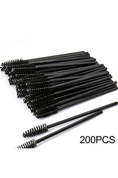 Choice12 Black 200pcs Wholesale Lash Brushes Eyelashes Extension Brush 100/30...
