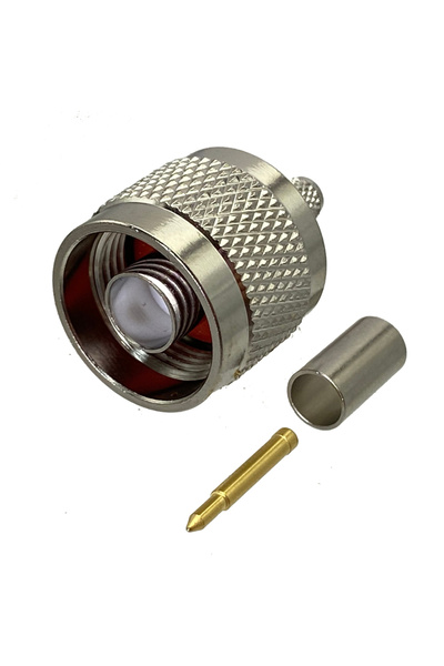 Choice13 N M RG58 N Male Plug & Female Jack Bulkhead Connector Crimp RG316 RG...