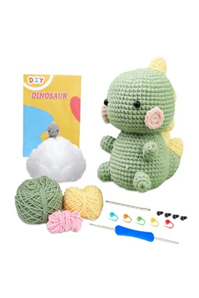 Choice7 مجموعة حياكة حيوانات KRABALL من النوع 10 للمبتدئين مع فيديو تعليمي، ق...