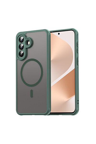 Techsuit Samsung Galaxy A57 5G HaloFrost II MagSafe, verde