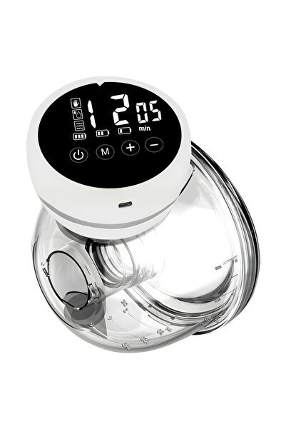 Choice مضخة ثدي كهربائية ذكية بيضاء اللون، قطعة واحدة، محمولة، بدون استخدام ا...