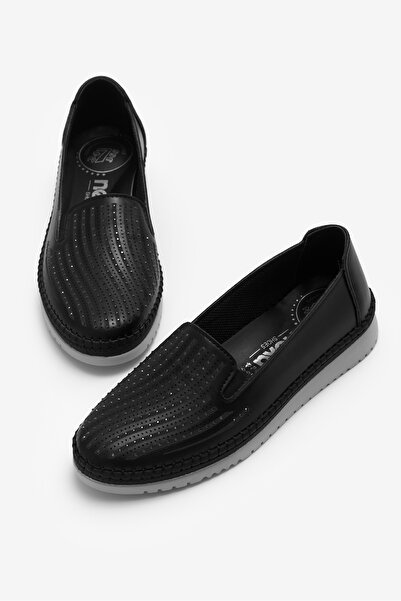 Tonny Black Pantofi de damă cu talpă neagră din polietilenă, casual, conforta...