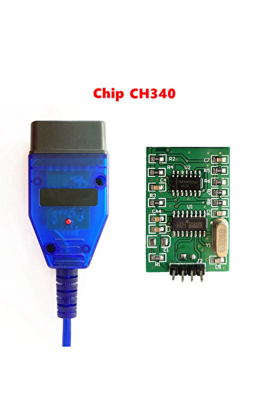 Choice3 Normal CH340 VAG409.1 KKL OBD2 USB Diagostic Tool FTDI FT232RL CH340 ...