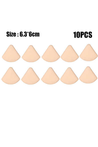 Choice4 08 1-10pcs Round Square Triangle Shape Makeup Sponge Puff Dry Wet Dua...