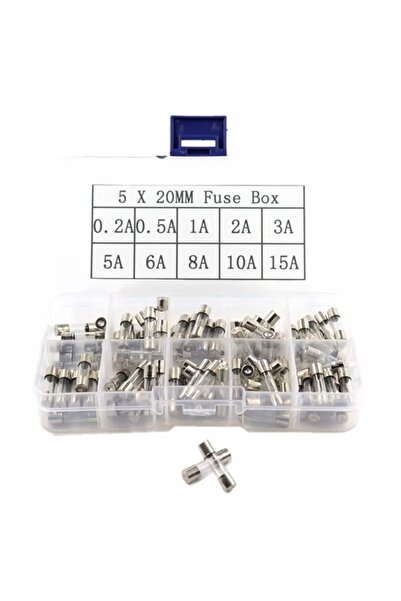 Choice11 10 أنواع لكل 10 قطع 100 قطعة/المجموعة 5x20 مم سريع النفخ أنبوب زجاجي...