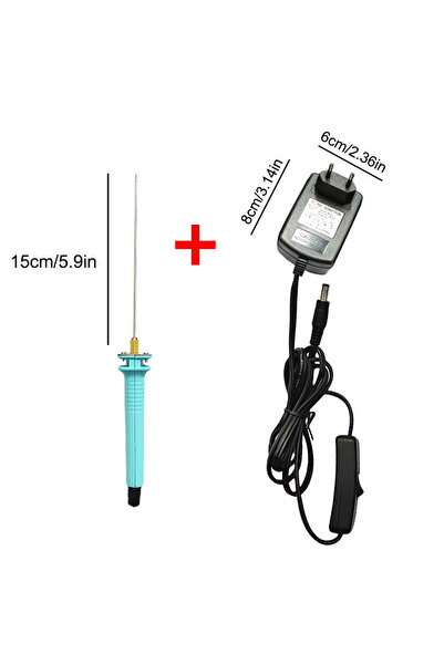 Choice13 قلم قطع الفوم الكهربائي من ألويت، قابس أوروبي 15 سم، 25 سم/20 سم/15 ...