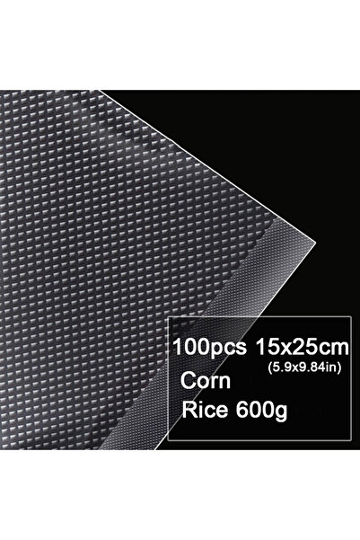 Choice5 15x25cm100pcs 100PCS/LOT vacuum sealer Plastic Storage bag for vacuum...