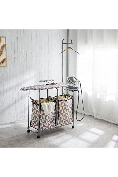 Generic Corsica Foldable Ironing Board with Laundry Bag - 38x108 cm