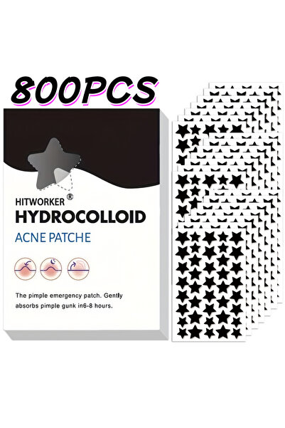 Choice 800 قطعة من لصقات حب الشباب الغروية، 400/800 قطعة/علبة، لصقات حب الشبا...