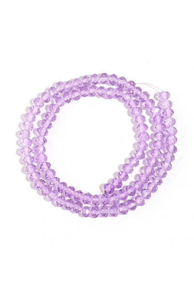 choice2 6x4mm-ap90pcs 3 4 6 8 10mm Purple Crystal Glass Beads Faceted Austria...