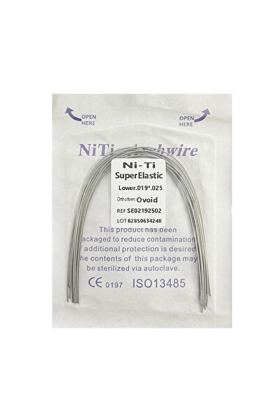 choice2 19x25 Lower 10pcs/Pack AG Dental Orthodontic Arch Wires NITI Round / ...