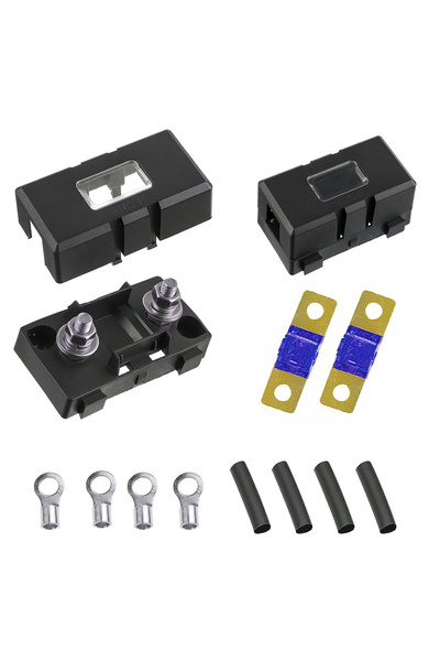 Choice1 60A 1Set(2PCS) ANS Trumpet Fork Plug Fuse 32V 40A 50A 60A 70A 80A 100...