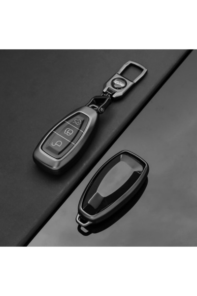 Choice1 جراب مفتاح سيارة رمادي اللون، مصنوع من مادة TPU الناعمة، يغطي المفتاح...