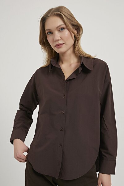 Arma Life ARMALIFE 0427 РЕГУЛЯРНА ПАМУЧНА СМЕС БАЗОВА ДАМСКА РИЗА