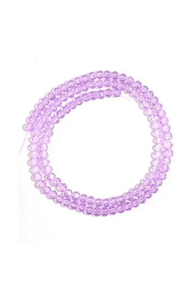 Choice1 4x3mm-ap100pcs 3 4 6 8 10mm Purple Crystal Glass Beads Faceted Austri...