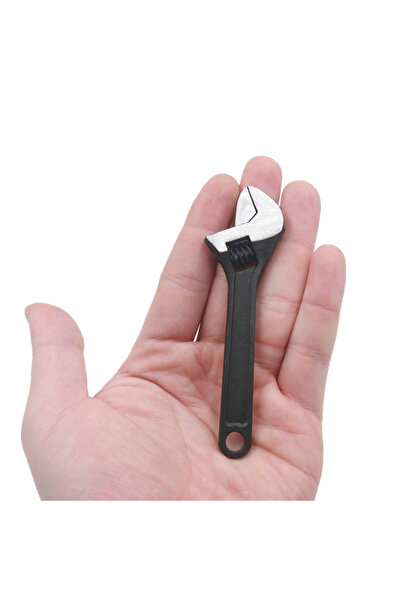 Choice3 4In black 1Pc All Steel 2.5/4 Inch Adjustable Wrench Mini Open Wrench...